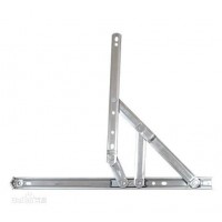 厂家供给不锈钢窗撑 摆布槽四连杆断桥平完工程滑撑门窗配件